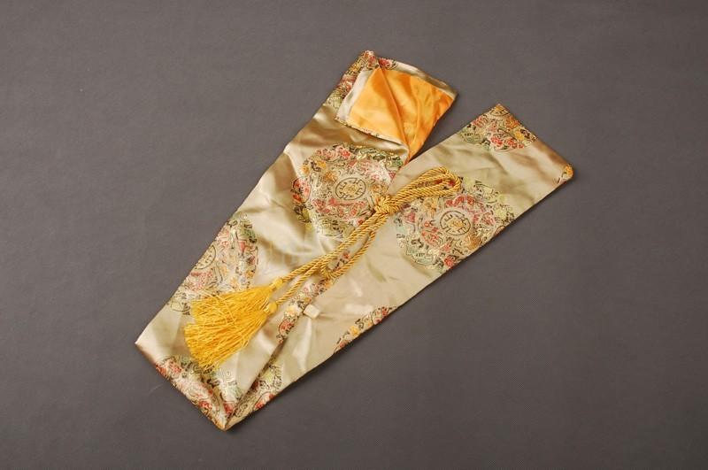 Japanese Samurai Sword Wakizashi Good Quality Nice Yellow Dragon Sword Bag Qdz4