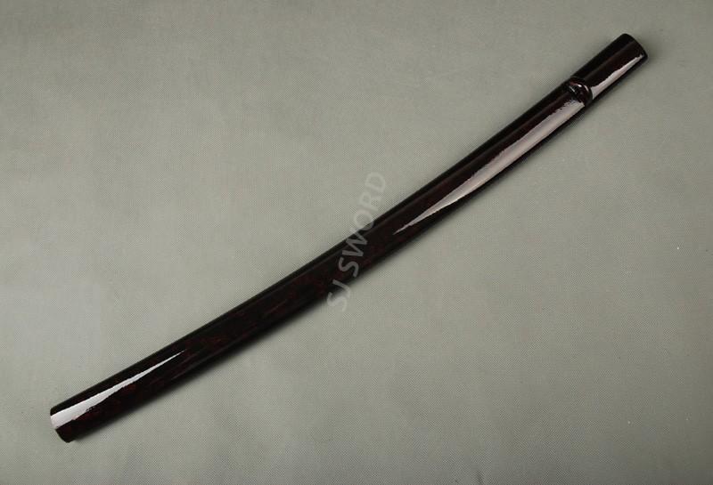 Japanese Samurai Sword Katana Lacquered Red Filaments Saya Scabbard Sheath Syq17