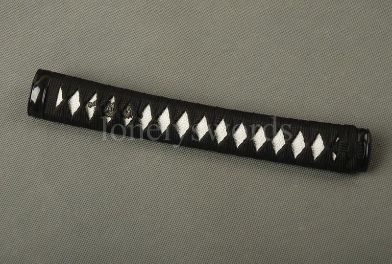 Samurai Japanese Sword Katana Handle Tsuka Menuki Fuchi Kashira H 2