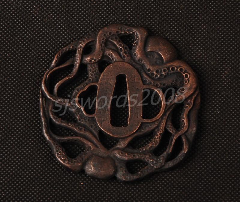 Alloy Tsuba Guard For Japanese Sword Katana Wakizashi Nice Design Sj021