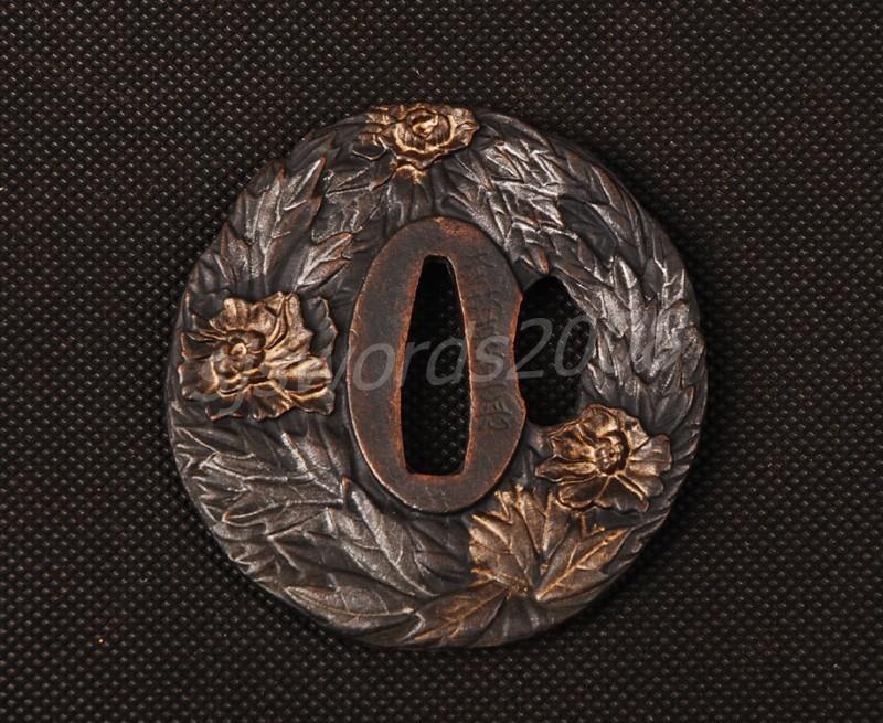 Guard Tsuba For Japanese Samurai Sword Katana Wakizashi Sj029