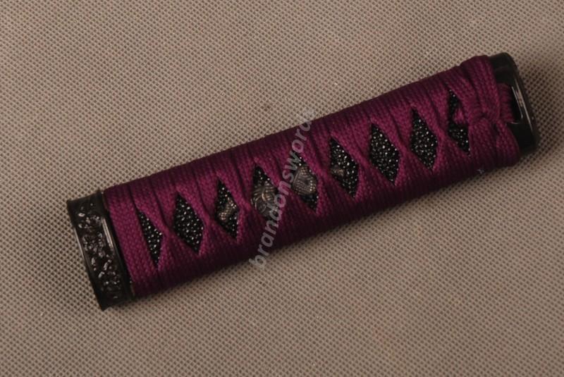 Japanese Samurai Sword Tanto Sword Handle Tsuka Menuki Fuchi Kashira Xj6